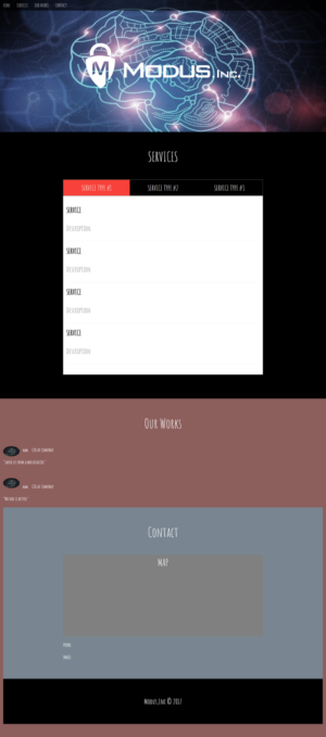 Web Design by Abhinav Deotale for Modus, Inc. | Design #16828919