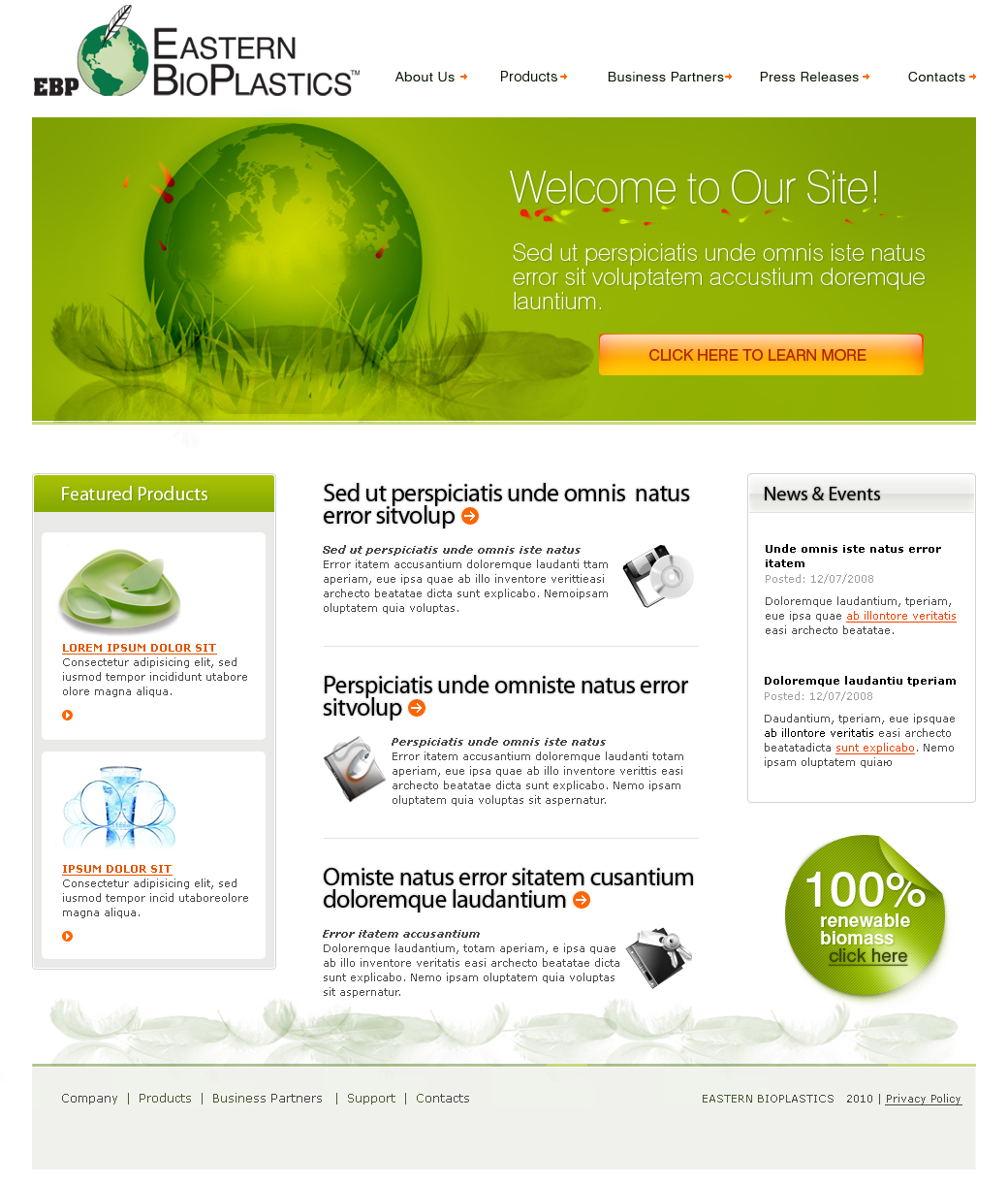 Web Design by Urban Ad for FluidXY Design | Design #44470