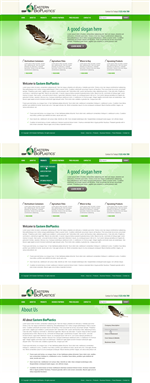 Web Design by jsondesigns for FluidXY Design | Design: #44573