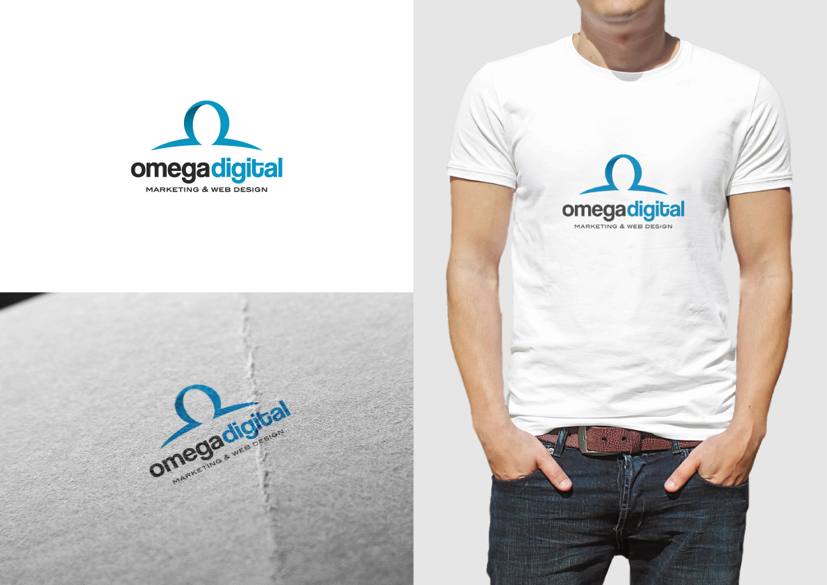 Logo Design by The Marble Peach for chris@omegadigitalonline.com | Design #16770304