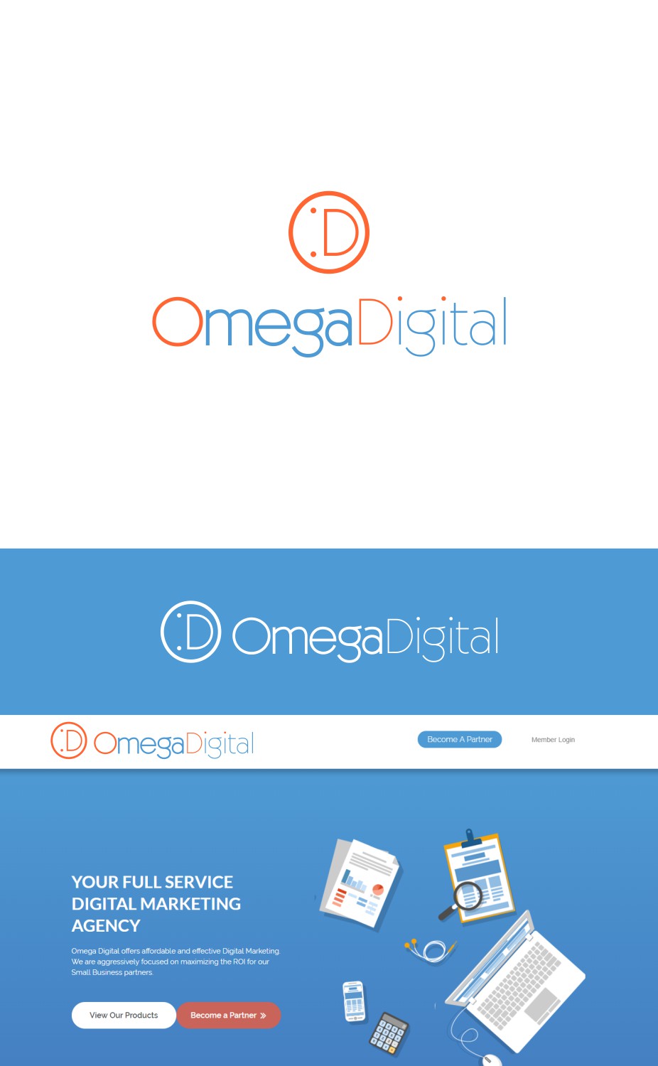 Logo Design by bojboga for chris@omegadigitalonline.com | Design #16869335