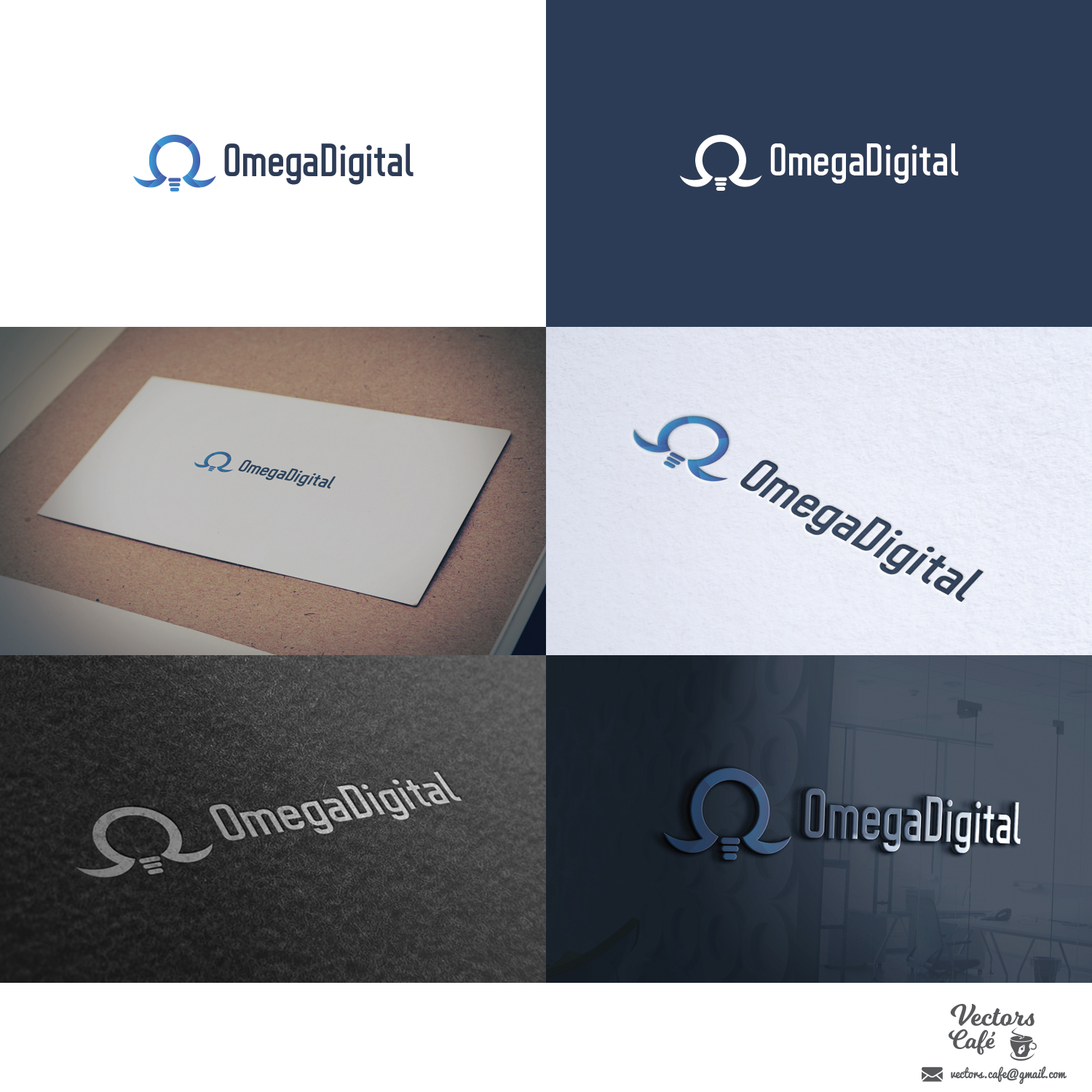 Diseño de Logo por Vectors Café para chris@omegadigitalonline.com | Diseño #16874269