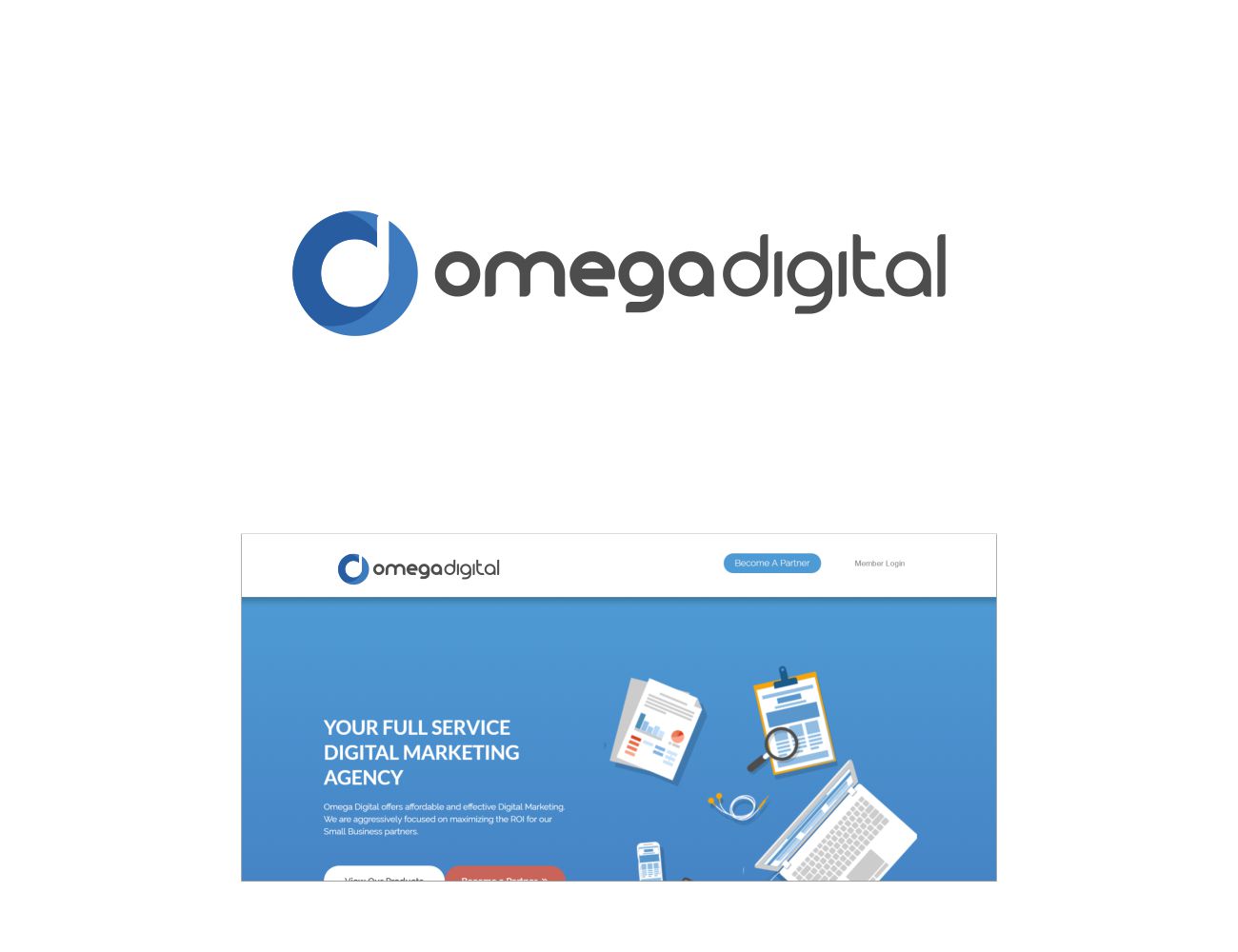 Logo-Design von MOH Studio für chris@omegadigitalonline.com | Design #16771646