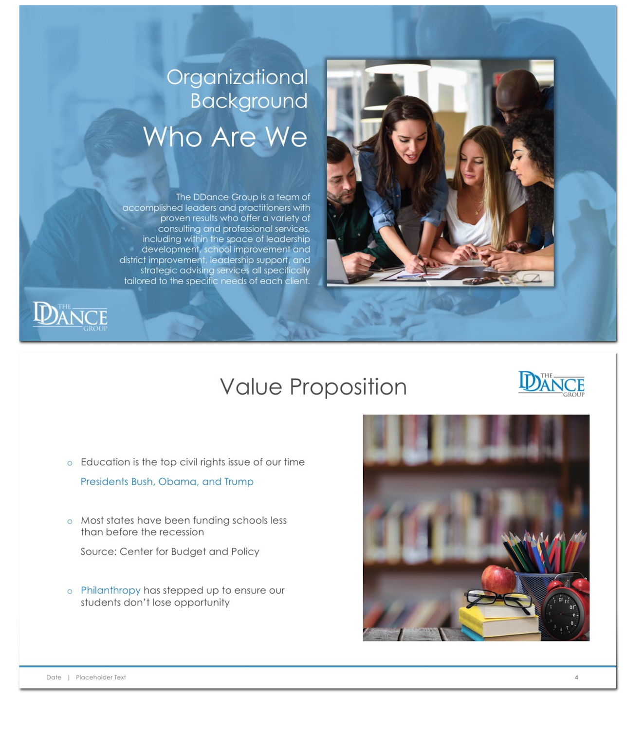 PowerPoint Design by StonyDog Design for The DDance Group | Design #16751790