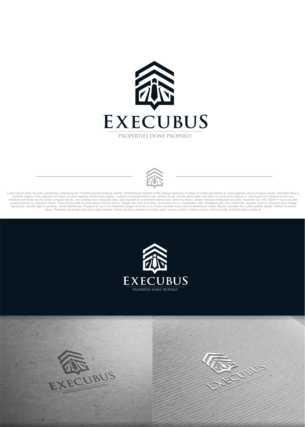 Logo Design by artswolf for EXECUBUS | Design #16864432