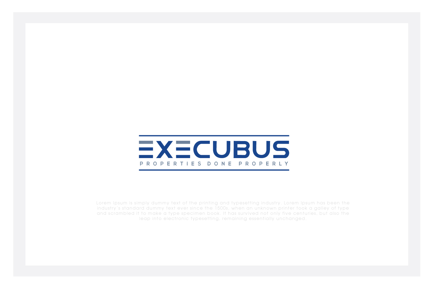 Logo Design by solidinto for EXECUBUS | Design #16788047