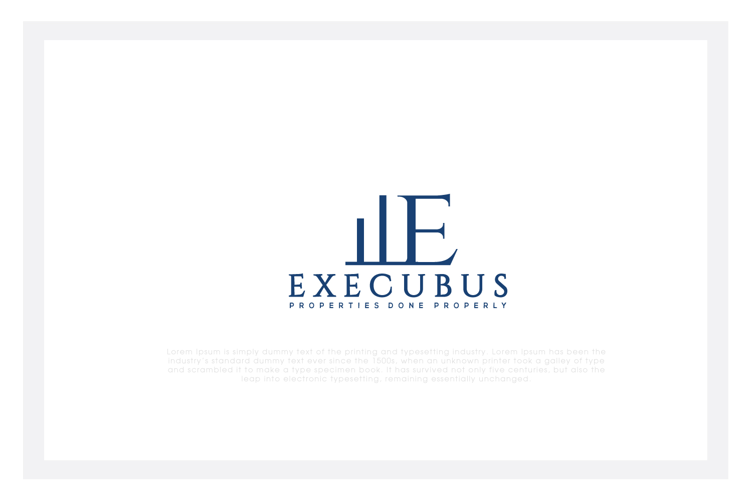 Logo Design by solidinto for EXECUBUS | Design #16788121