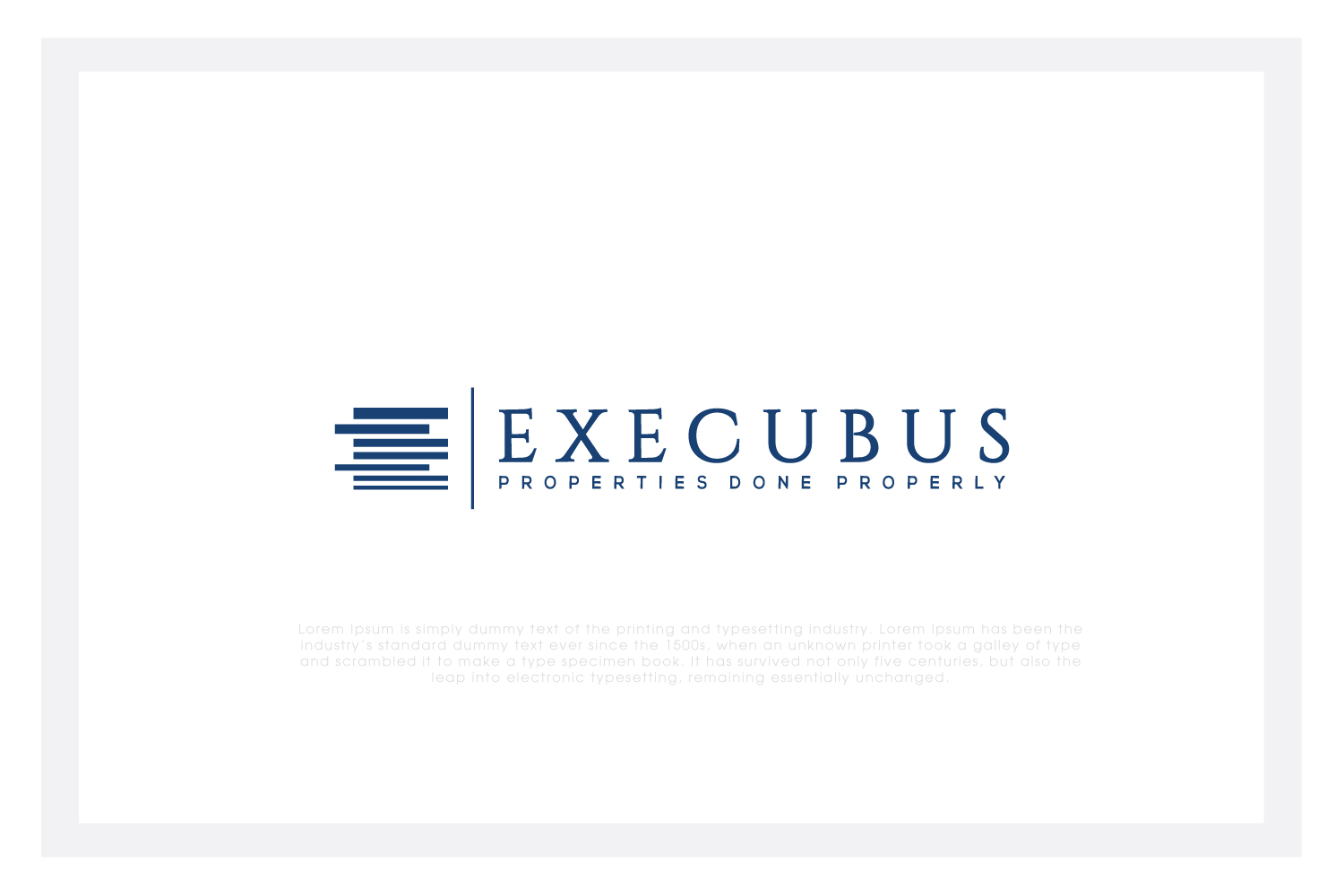 Logo Design by solidinto for EXECUBUS | Design #16788124