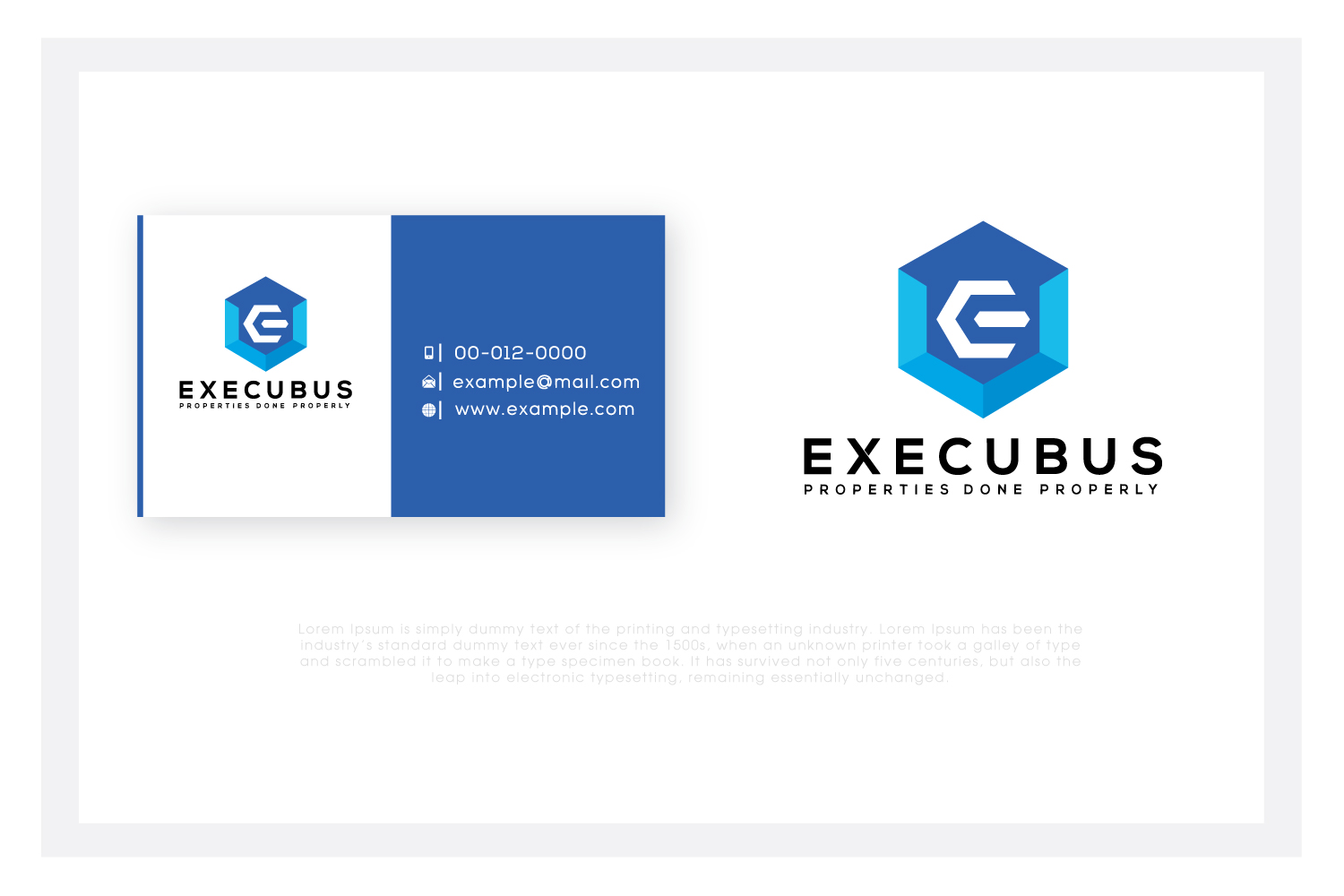 Logo Design by solidinto for EXECUBUS | Design #16822167