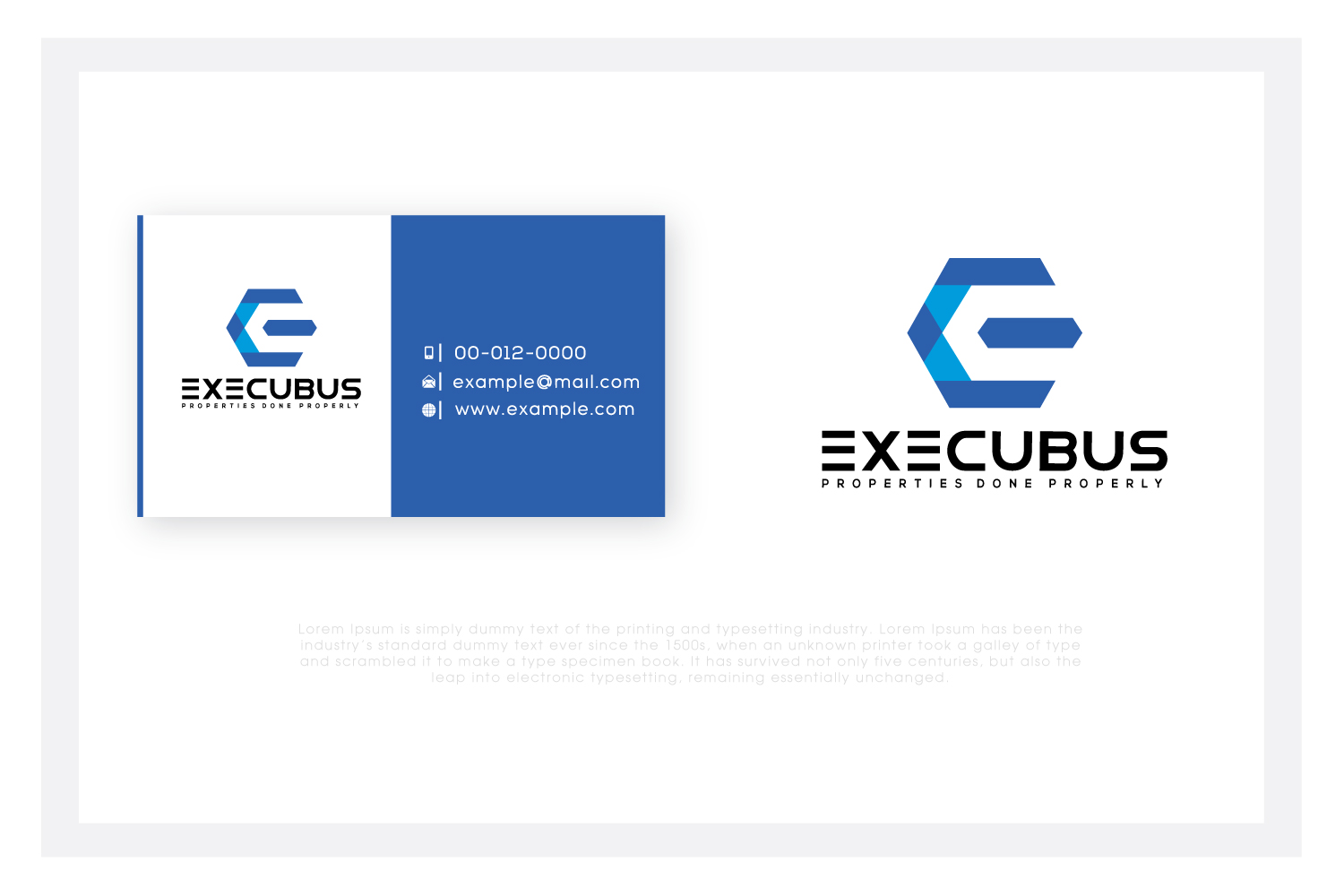 Logo Design by solidinto for EXECUBUS | Design #16822184