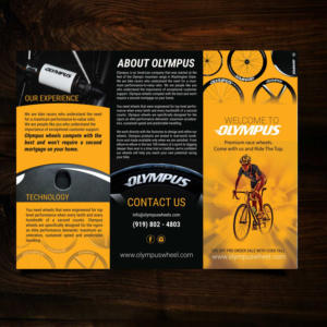 Flyer Design by uk for Olympus Wheels | Design: #16765174