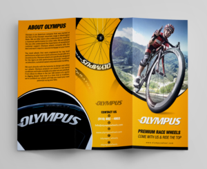 Flyer Design by debdesign for Olympus Wheels | Design: #16764205
