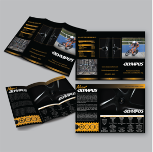 Flyer Design by Antun Kaic for Olympus Wheels | Design #16815318