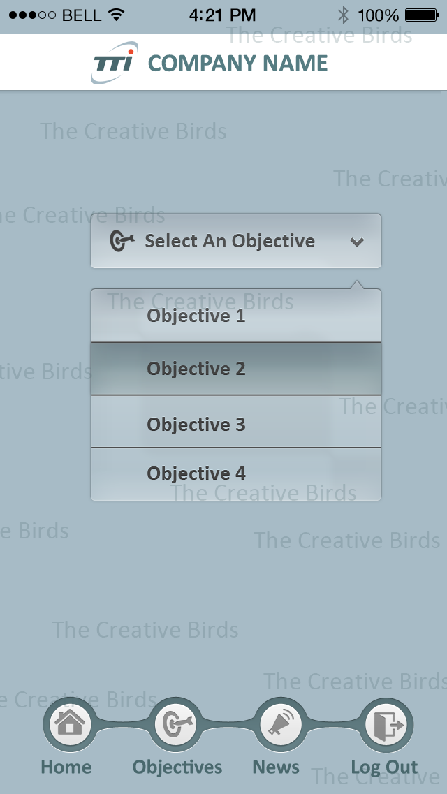 App-Design von The Creative Birds für dieses Projekt | Design #2713715