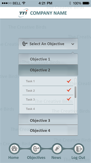 App-Design von The Creative Birds für dieses Projekt | Design: #2713721