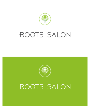 Roots Salon | Logo Design by fatiyadesign