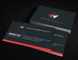 Business Card Design by  Artman for Hadrian Consulting Group LLC | Design: #2694285