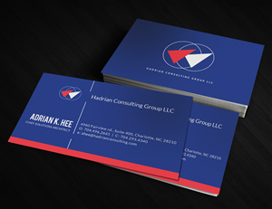 Business Card Design by  Artman for Hadrian Consulting Group LLC | Design: #2694292