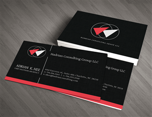 Business Card Design by  Artman for Hadrian Consulting Group LLC | Design: #2694949