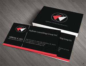 Business Card Design by  Artman for Hadrian Consulting Group LLC | Design #2695277