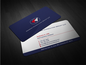 Business Card Design by Atvento Graphics for Hadrian Consulting Group LLC | Design: #2681953