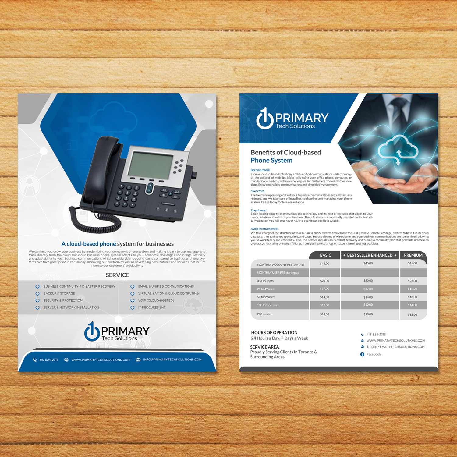 Flyer Design by creative.bugs for PRIMARY Tech Solutions | Design #16747819