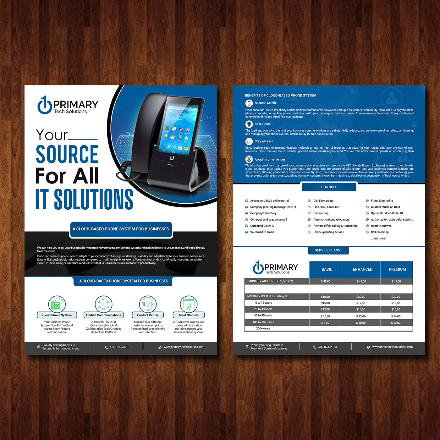 Flyer Design by creative.bugs for PRIMARY Tech Solutions | Design #16748201