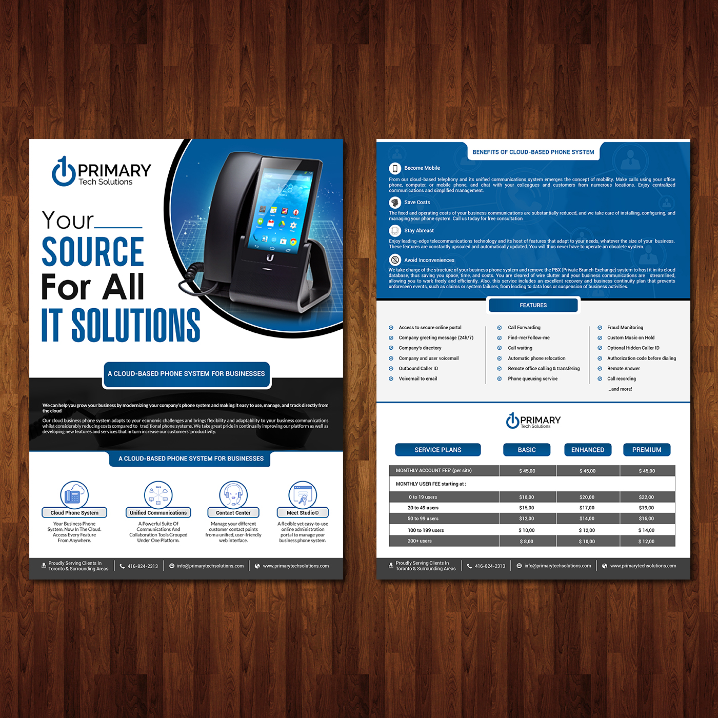 Flyer Design by creative.bugs for PRIMARY Tech Solutions | Design #16763660