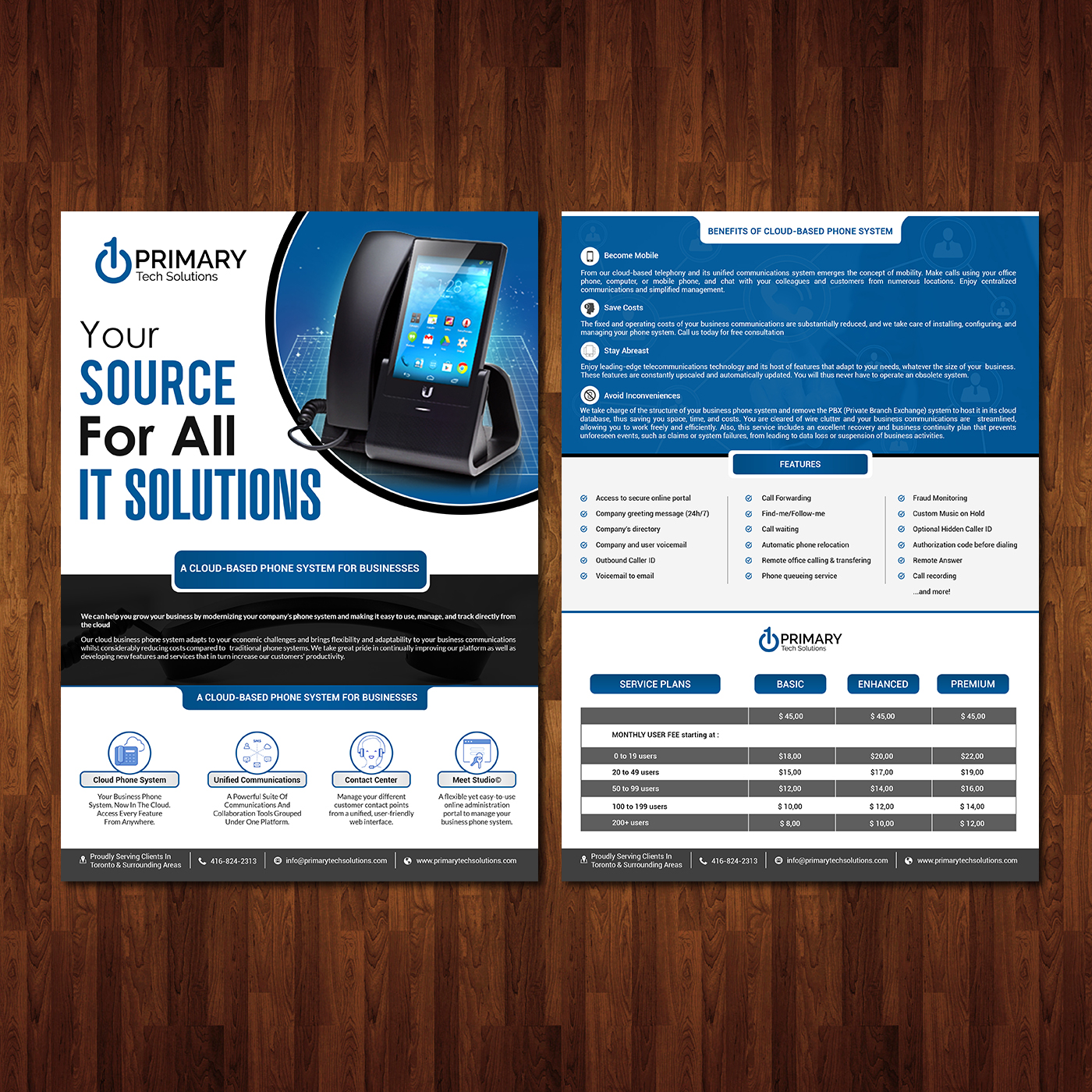 Flyer Design by creative.bugs for PRIMARY Tech Solutions | Design #16767037