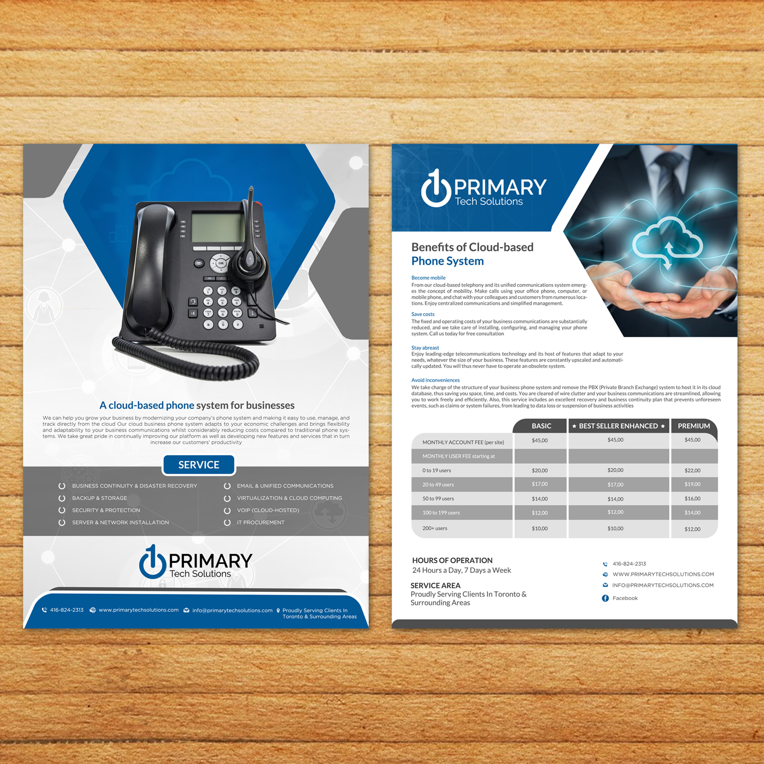 Flyer Design by creative.bugs for PRIMARY Tech Solutions | Design #16780626