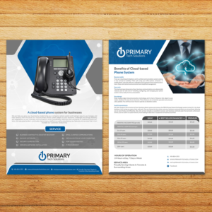 Flyer-Design von creative.bugs für PRIMARY Tech Solutions | Design: #16780626