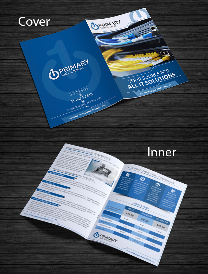 Flyer Design by ecorokerz for PRIMARY Tech Solutions | Design #16748334