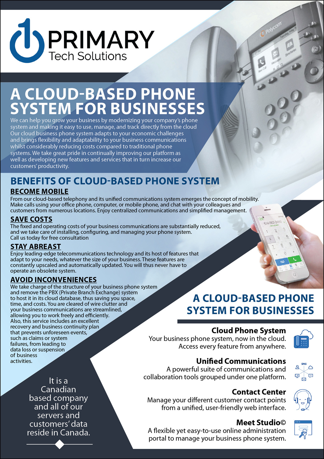 Design de Flyer par Rekha 4 pour PRIMARY Tech Solutions | Design #16762814