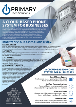 Flyer-Design von Rekha 4 für PRIMARY Tech Solutions | Design #16762814