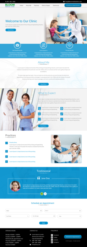 Web Design by Sujit Banerjee for Elemental Consulting | Design: #16847224