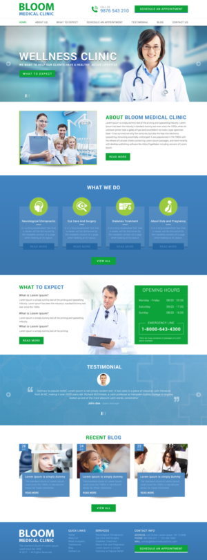Web Design by Sujit Banerjee for Elemental Consulting | Design: #16874872