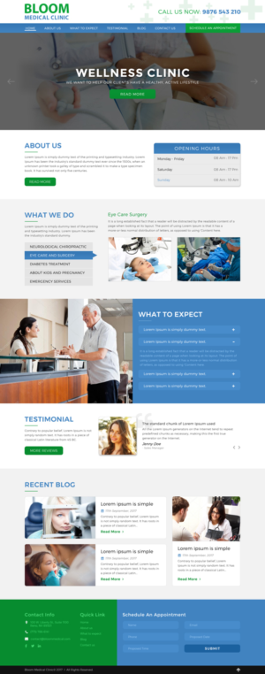 Web Design by Sujit Banerjee for Elemental Consulting | Design: #16874916