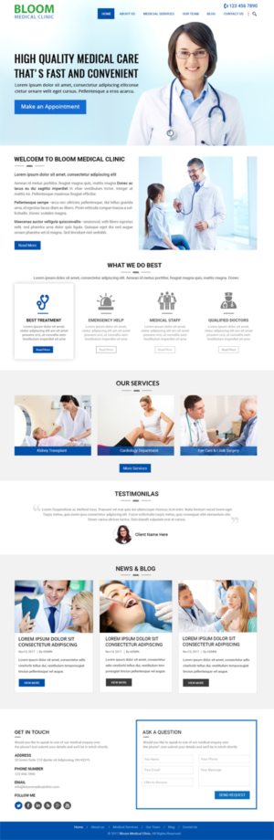 Web Design by Creative Usha for Elemental Consulting | Design: #16852532