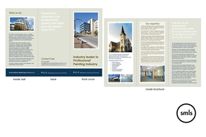 Brochure Design by smls for Professional Painting Contractor | Design: #611672