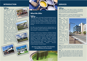 Brochure Design by Impressive Solutions for Professional Painting Contractor | Design: #619439