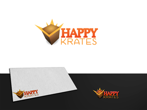 Happy Krates | Logo Design by ArtSamurai