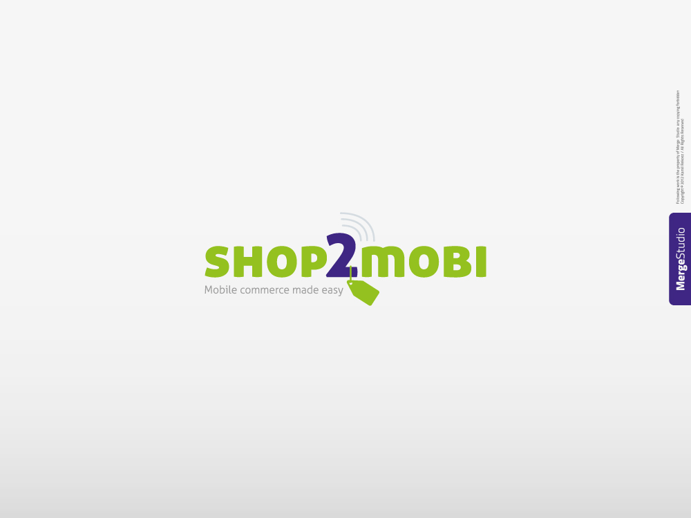 Logo Design by MergeStudio for Shop2Mobi | Design #616470