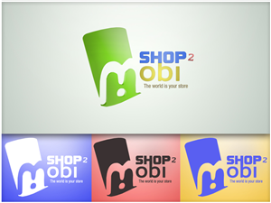 Logo Design by Jay for Shop2Mobi | Design: #627817
