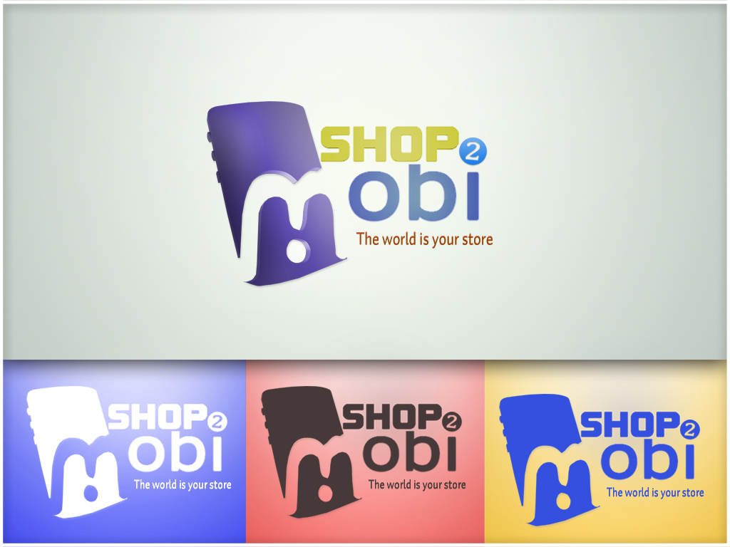 Logo Design by Jay for Shop2Mobi | Design #628455
