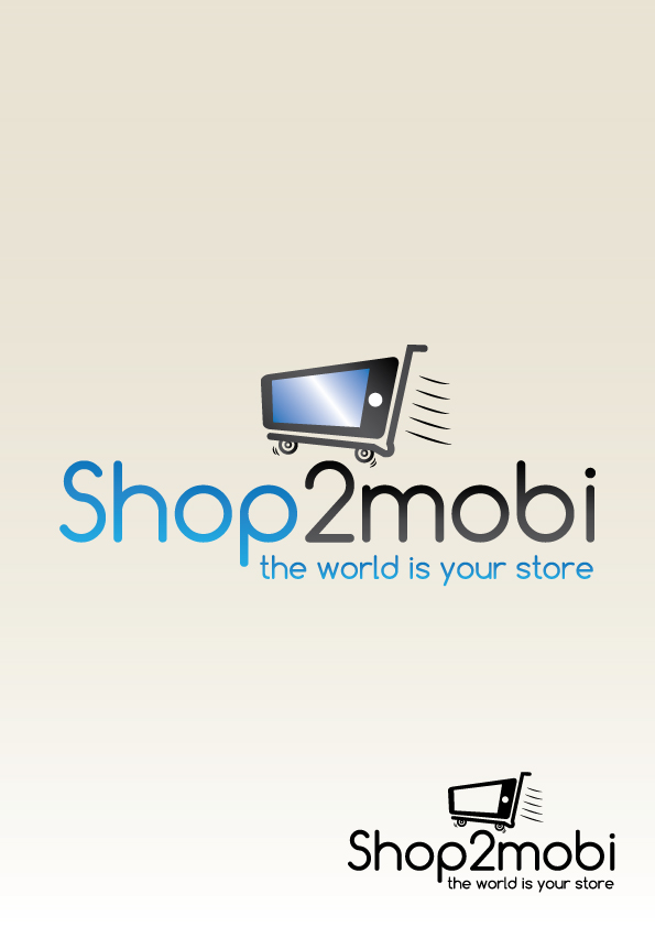Logo Design by gennicar for Shop2Mobi | Design #615829