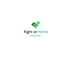 Right at Home Properties  | Logo Design by Hiccups Design