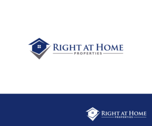 Right at Home Properties  | Logo Design by carina_designs