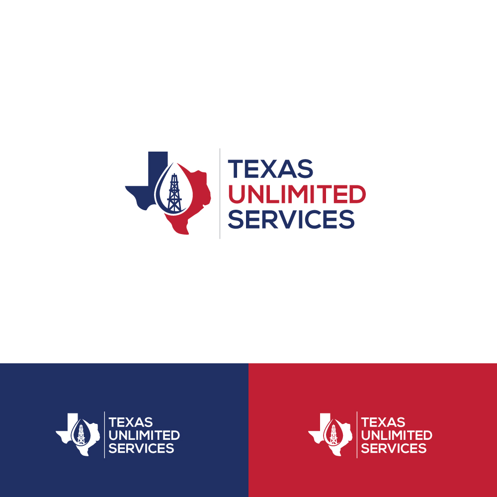 Logo Design by ecorokerz for Texas Unlimited Services | Design #16767408