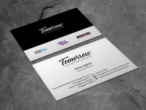 Parent company of several different entertainment businesses needs urgent business card design | Business Card Design by Xpert