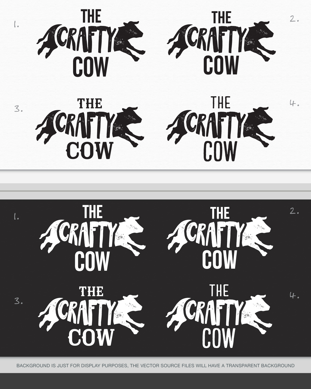 Logo Design by AD-X for The Crafty Cow | Design #16812856